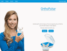 Tablet Screenshot of orthopulse.com
